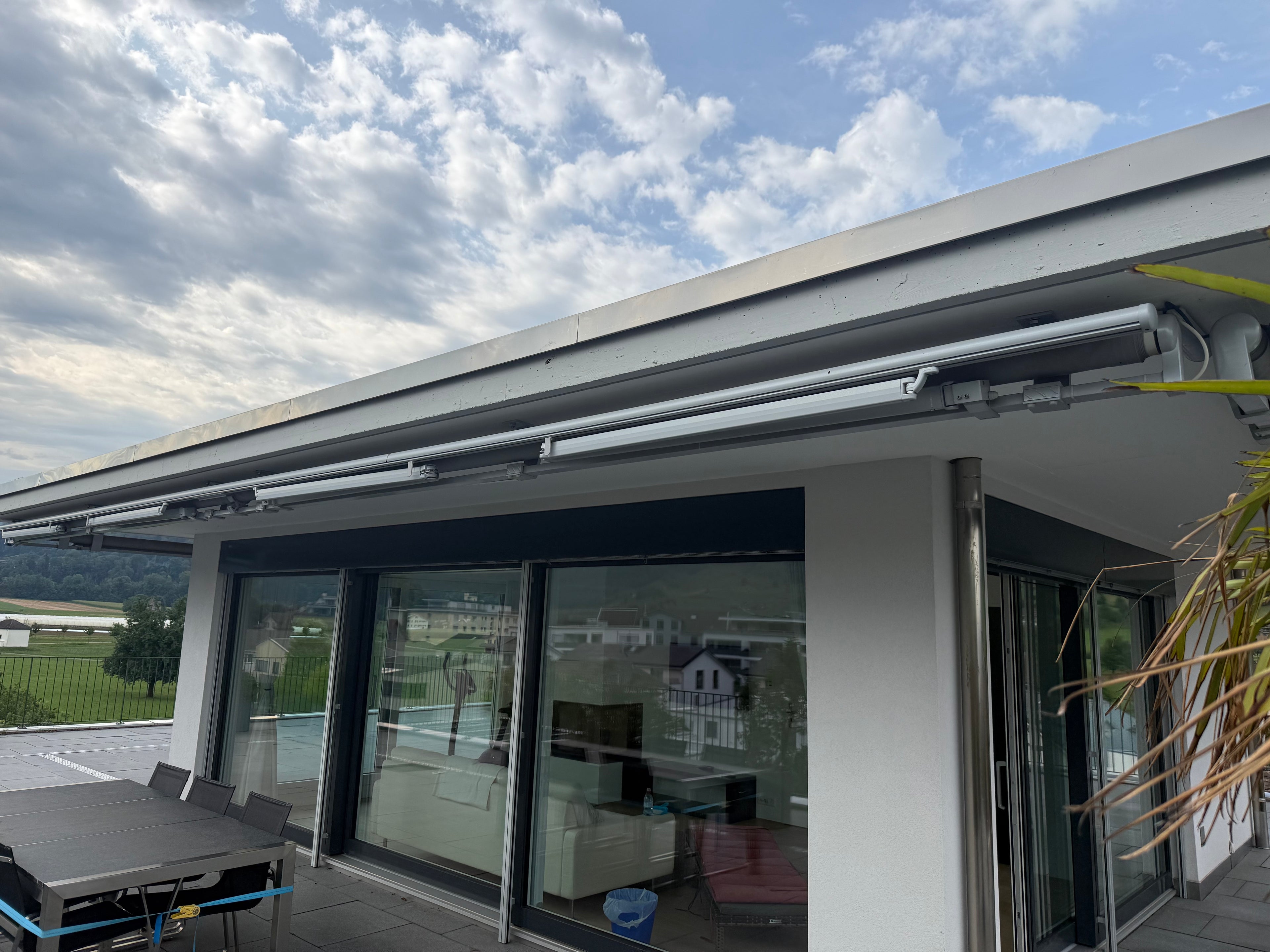 2x Griesser Topas Gelenkarmmarkise mit je Tragrohr 6m